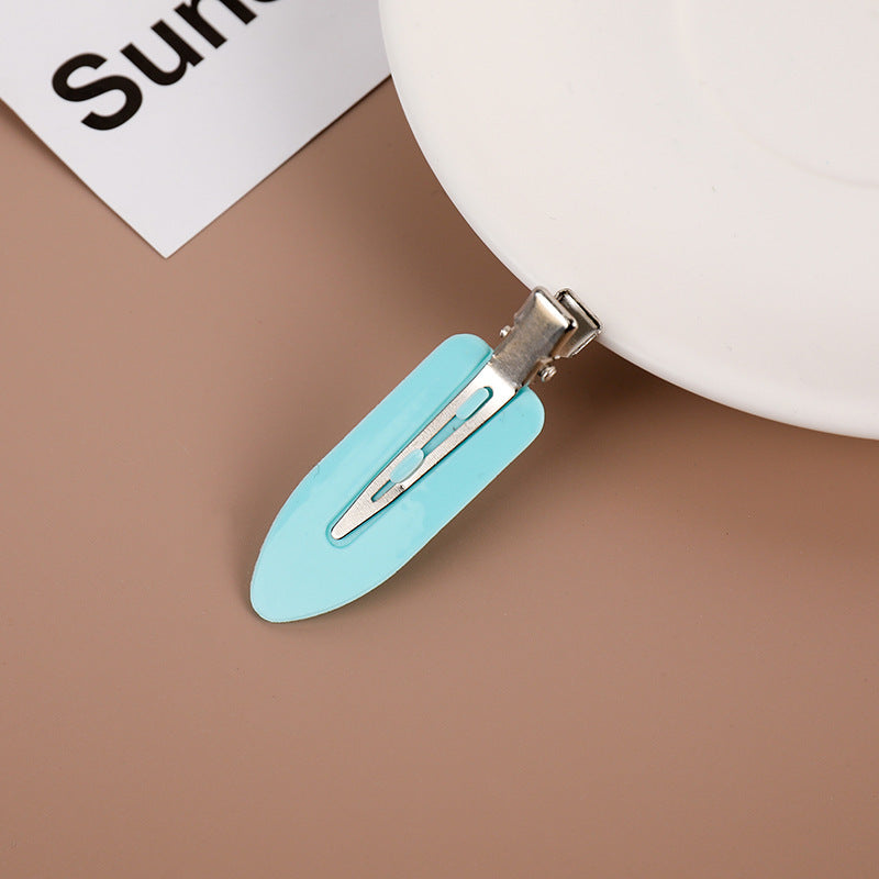 4PCS(1Set) Of Seamless Hair Clips, Bangs Clips, Broken Hair Clips, Headwear, Women's Makeup Clips, Duckbill Clips, Side Clips