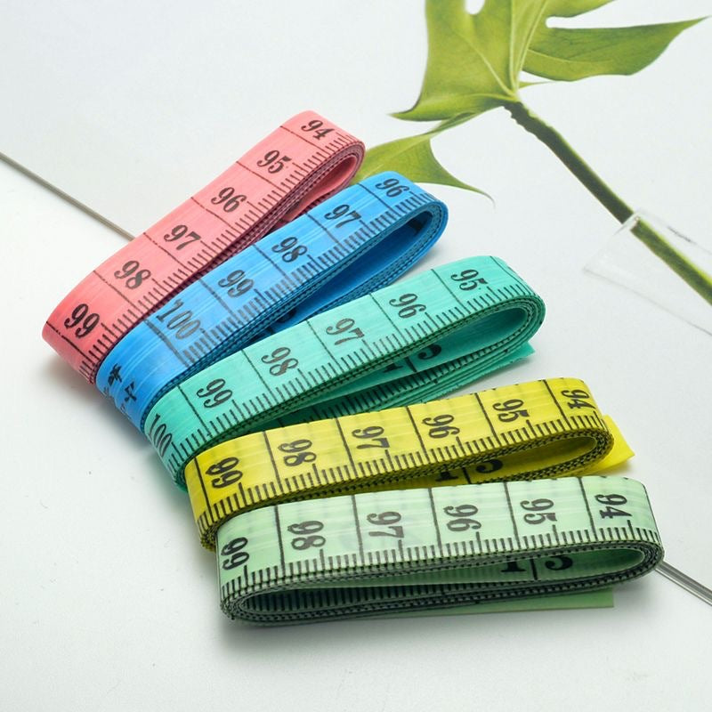 1pc Flexible Sewing Tape Measure - Colorful Inch/Foot Tailor Tape With Durable Soft Material For Craft & Tailoring