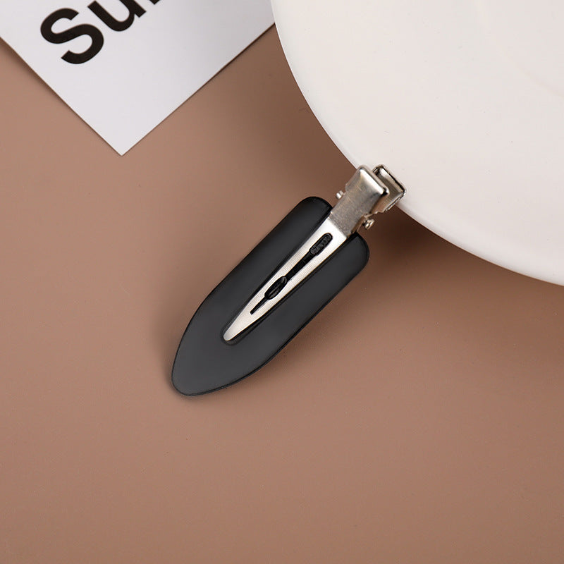 4PCS(1Set) Of Seamless Hair Clips, Bangs Clips, Broken Hair Clips, Headwear, Women's Makeup Clips, Duckbill Clips, Side Clips