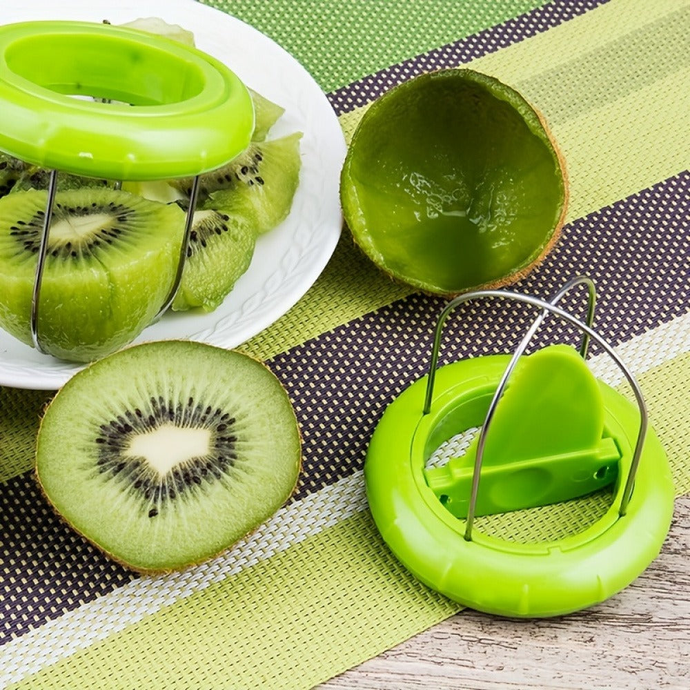 1PC Kiwi Peeler And Slicer - Plastic Fruit Separator, Kiwi Cutter And Corer, Multifunctional Avocado Peeler, Pulp Separator, Meat Scraper, Creative Kitchen Tool