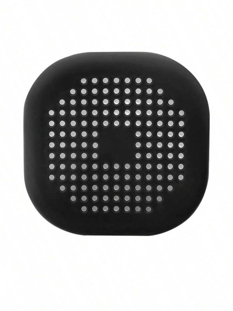 1PC 5.4 Inch Square Drain Cover TPR Hair Drain Catcher Flat Silicone Floor Drain Cover Plug Bathroom