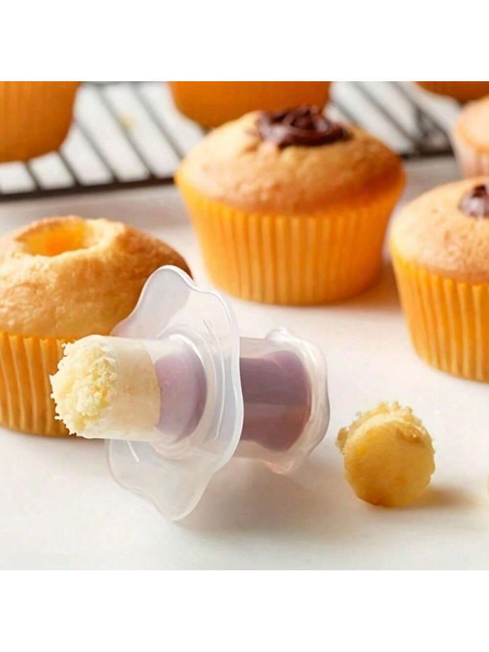 1PC Quick Muffin Ball Digger Tool - Create Perfect Cupcake Balls For Parties - Essential Baking Gadget