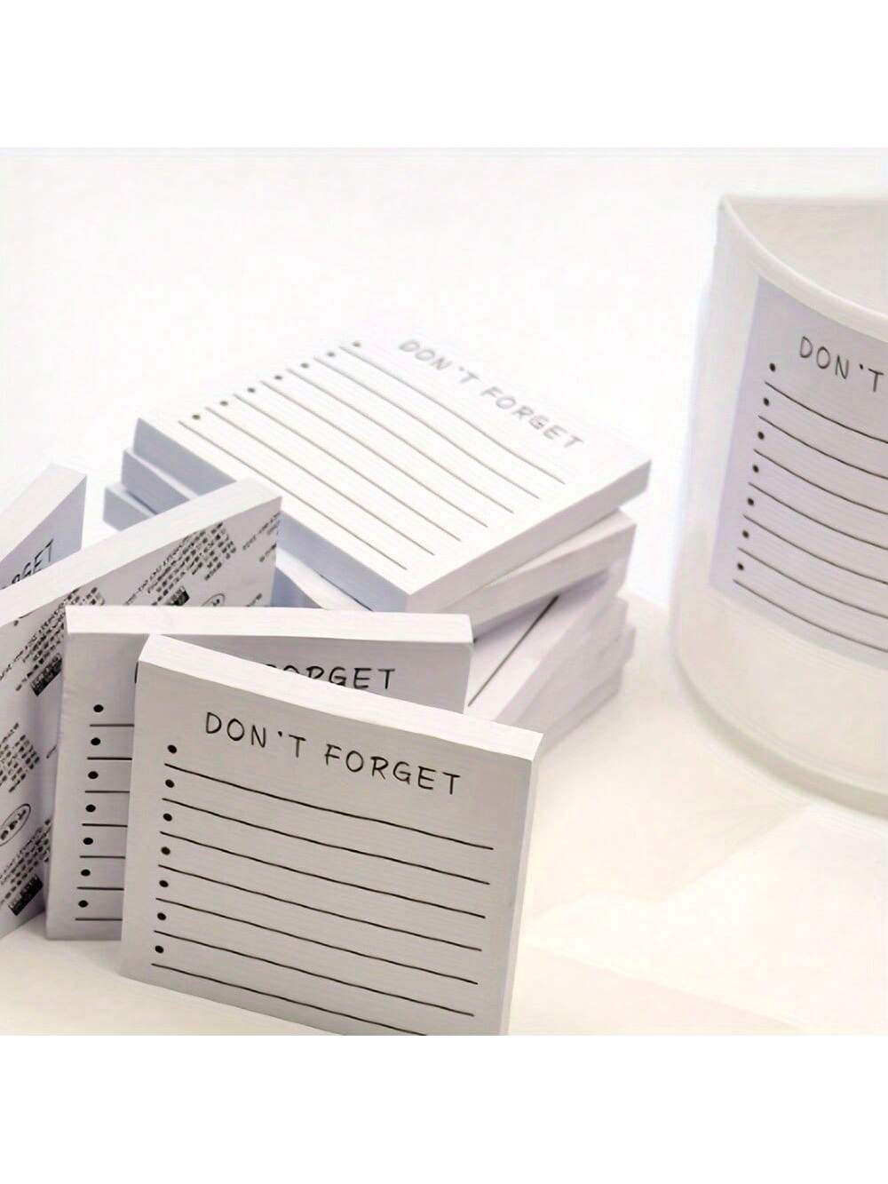 1PC Of Sticky Notes, Don't Forget To Use For Planning, Reminder, And Study, Self-Adhesive Memo, Suitable For Home And Office Use, 3X 3inch Lined Notebook