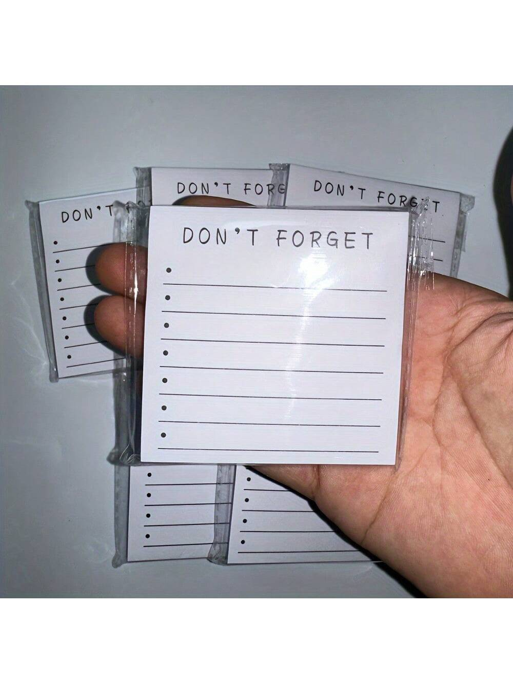 1PC Of Sticky Notes, Don't Forget To Use For Planning, Reminder, And Study, Self-Adhesive Memo, Suitable For Home And Office Use, 3X 3inch Lined Notebook