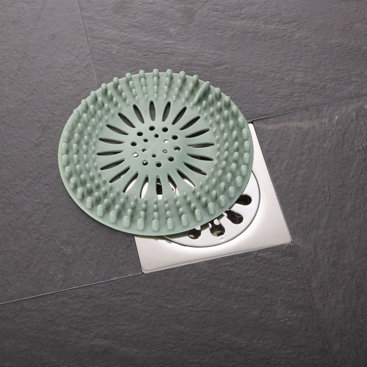 1pc Drain Hair Catcher, Keeps Drain Clean And Unclogged, Shower Drain Strainer Hair Catcher Set Home Bathroom Decor Summer