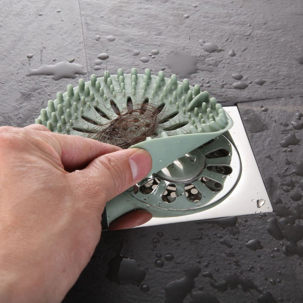 1pc Drain Hair Catcher, Keeps Drain Clean And Unclogged, Shower Drain Strainer Hair Catcher Set Home Bathroom Decor Summer