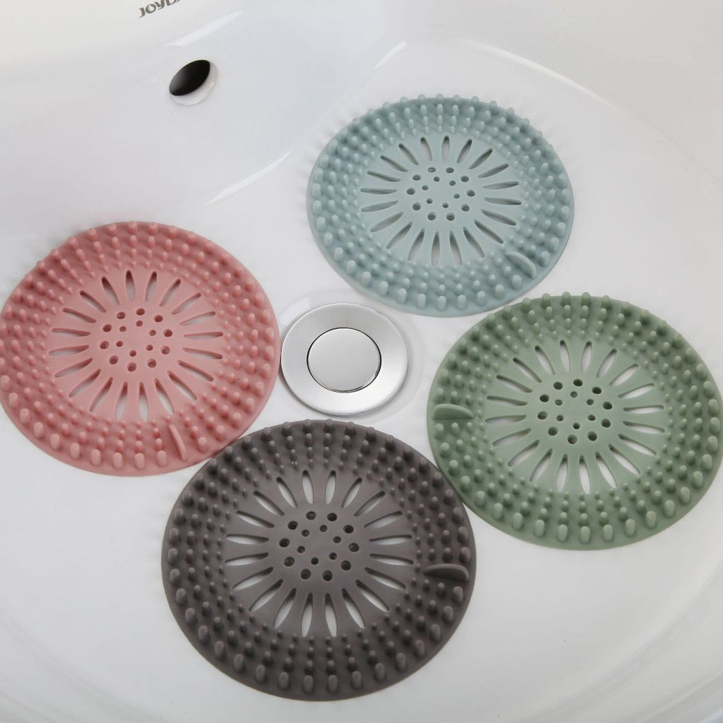 1pc Drain Hair Catcher, Keeps Drain Clean And Unclogged, Shower Drain Strainer Hair Catcher Set Home Bathroom Decor Summer