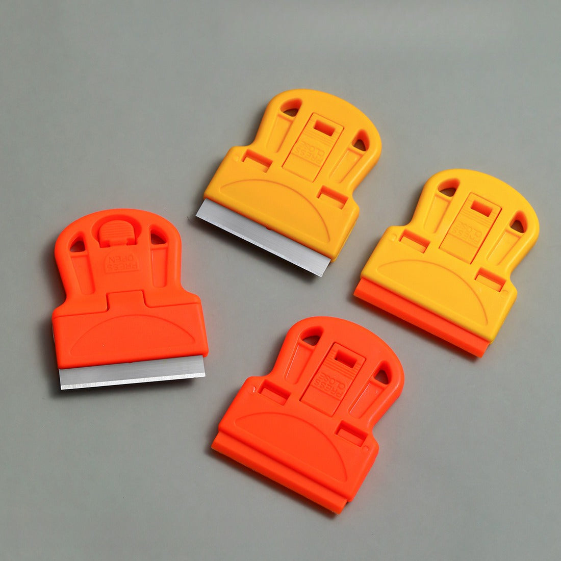 1PC Ceramic Glass Cleaning Squeegee,Telescopic Adjuster Knife, Cleaning Squeegee Tool For Removing Labels, Stickers, Decals And Paint From Glass And Stoves