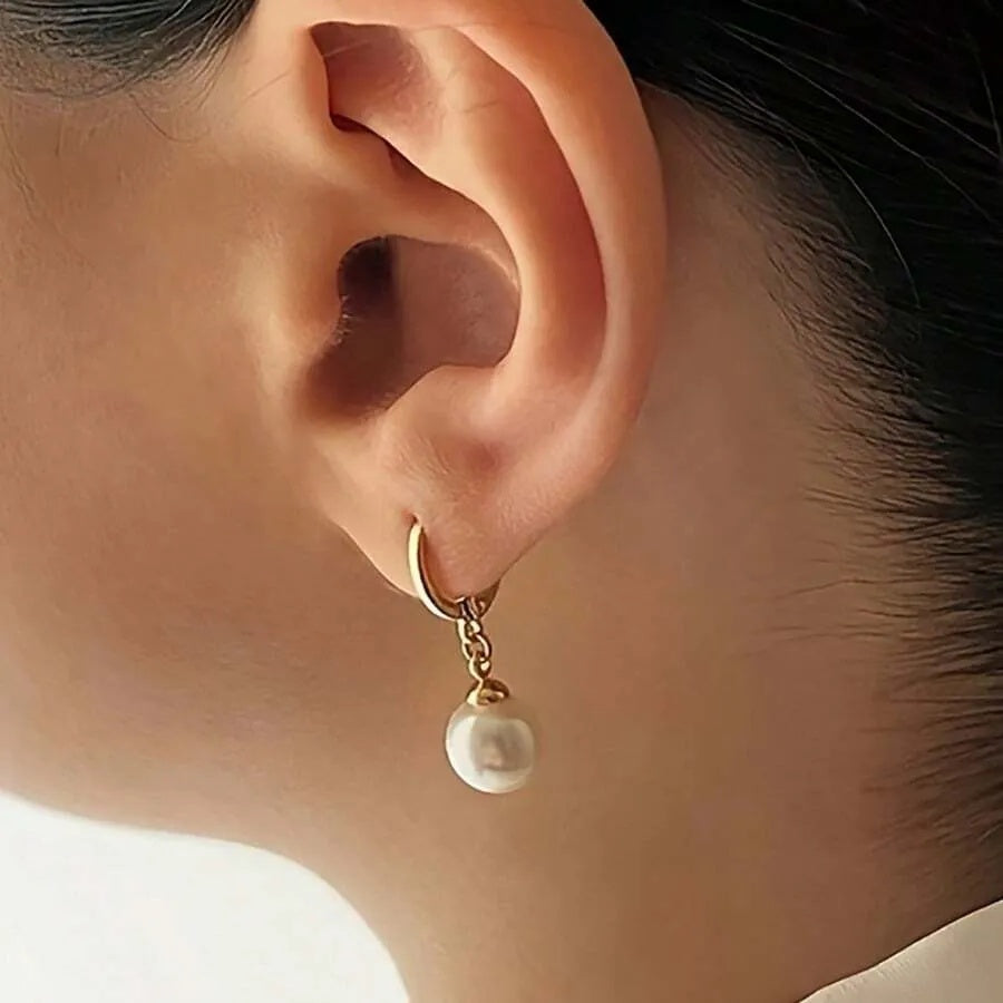 1SET(3pcs) Elegant Artificial Pearl Jewelry Sets - Matching Necklaces, Earrings, And Rings, Suitable For Women, Perfect For Birthdays, Christmas, And Special Occasions