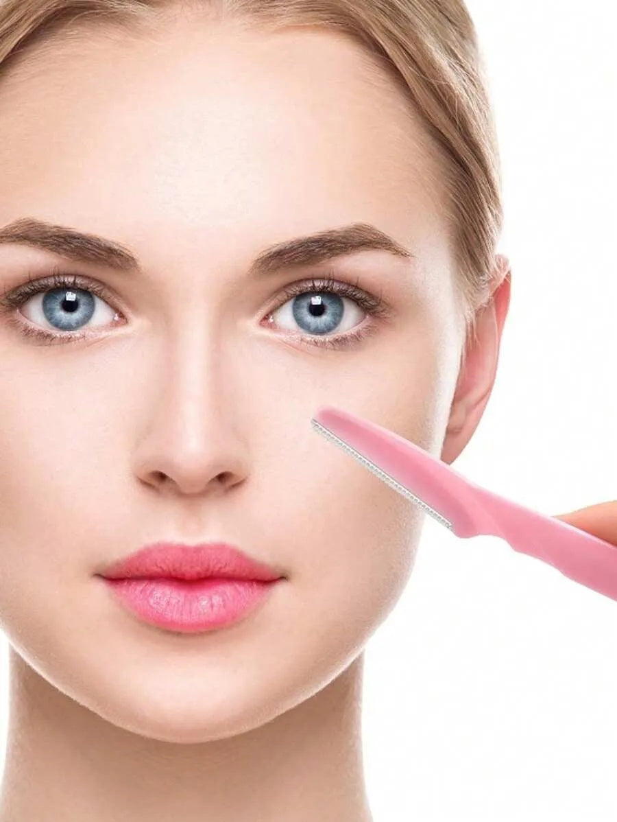 5PCS Dermaplaning Tool - Razordermaplane Razor For Women Face Multipurpose Eyebrow Razor & Face Shaver For Women With Precision Covers Dermaplane