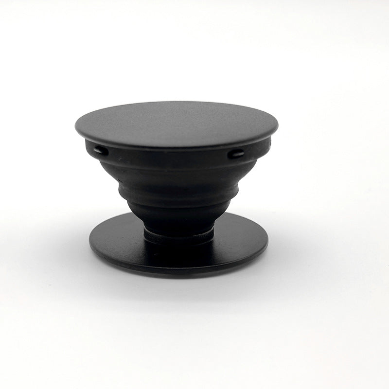 1PC Phone Grip With Expanding Kickstand Adhesive Grip Black