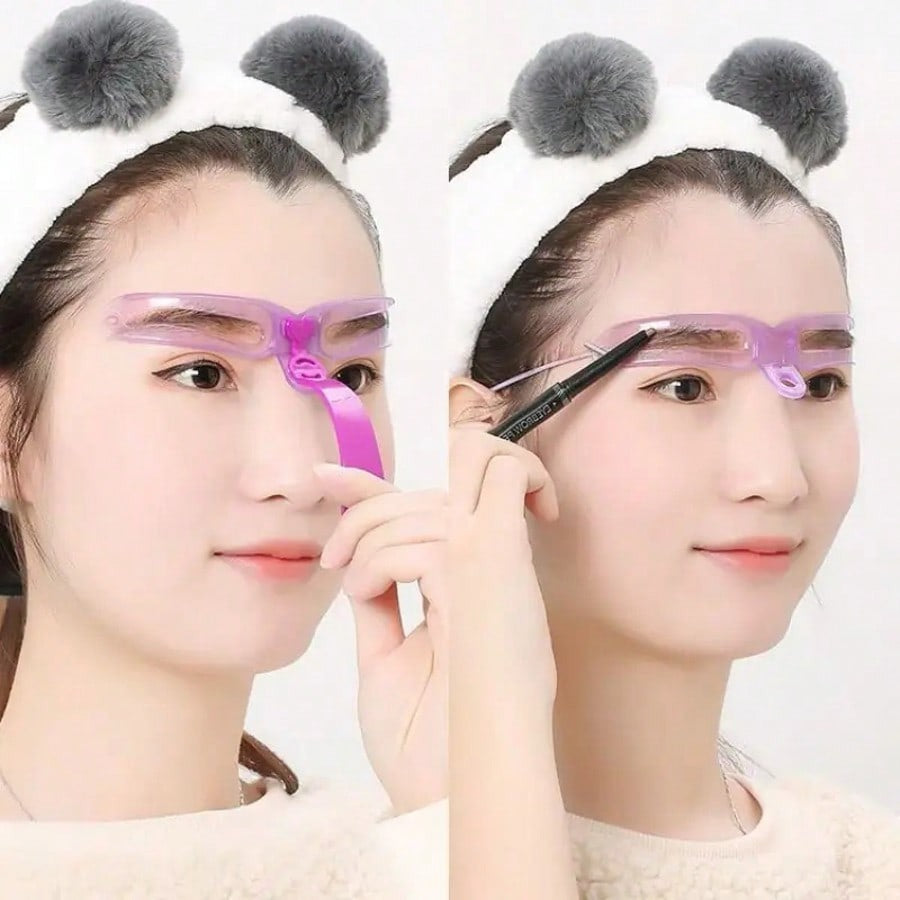 8PCS Eyebrow Board Set, Eyebrow Board Molding Kit, Eyebrow Board Template, 8 Reusable Eyebrow Boards With Handles