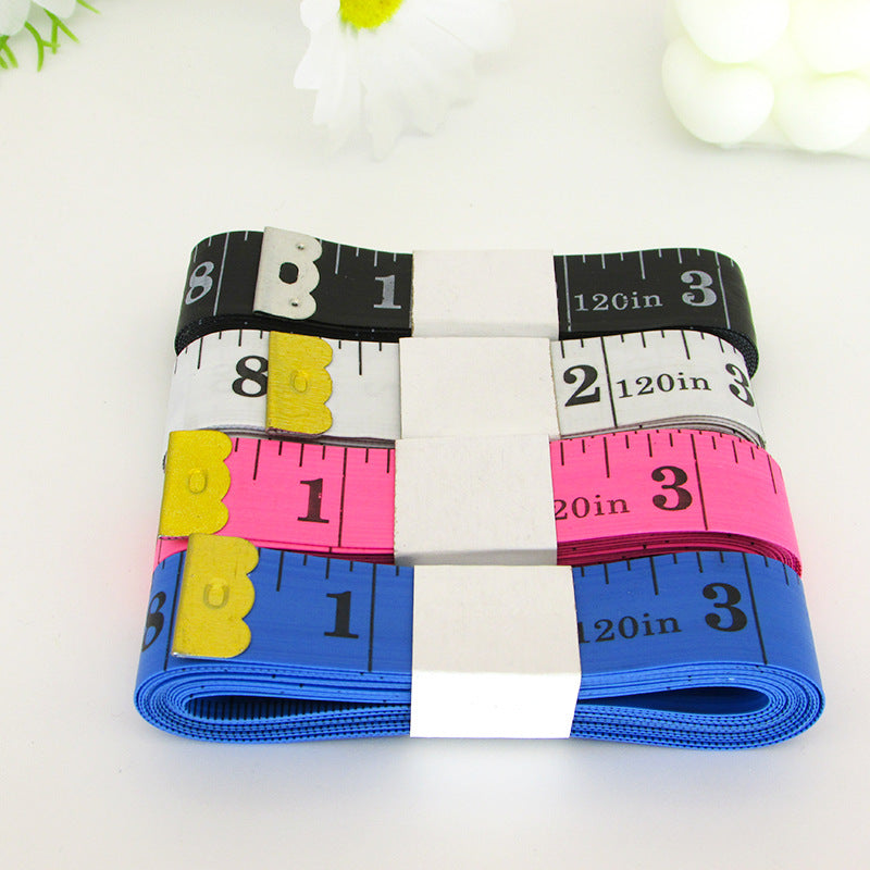 1pc Flexible Sewing Tape Measure - Colorful Inch/Foot Tailor Tape With Durable Soft Material For Craft & Tailoring
