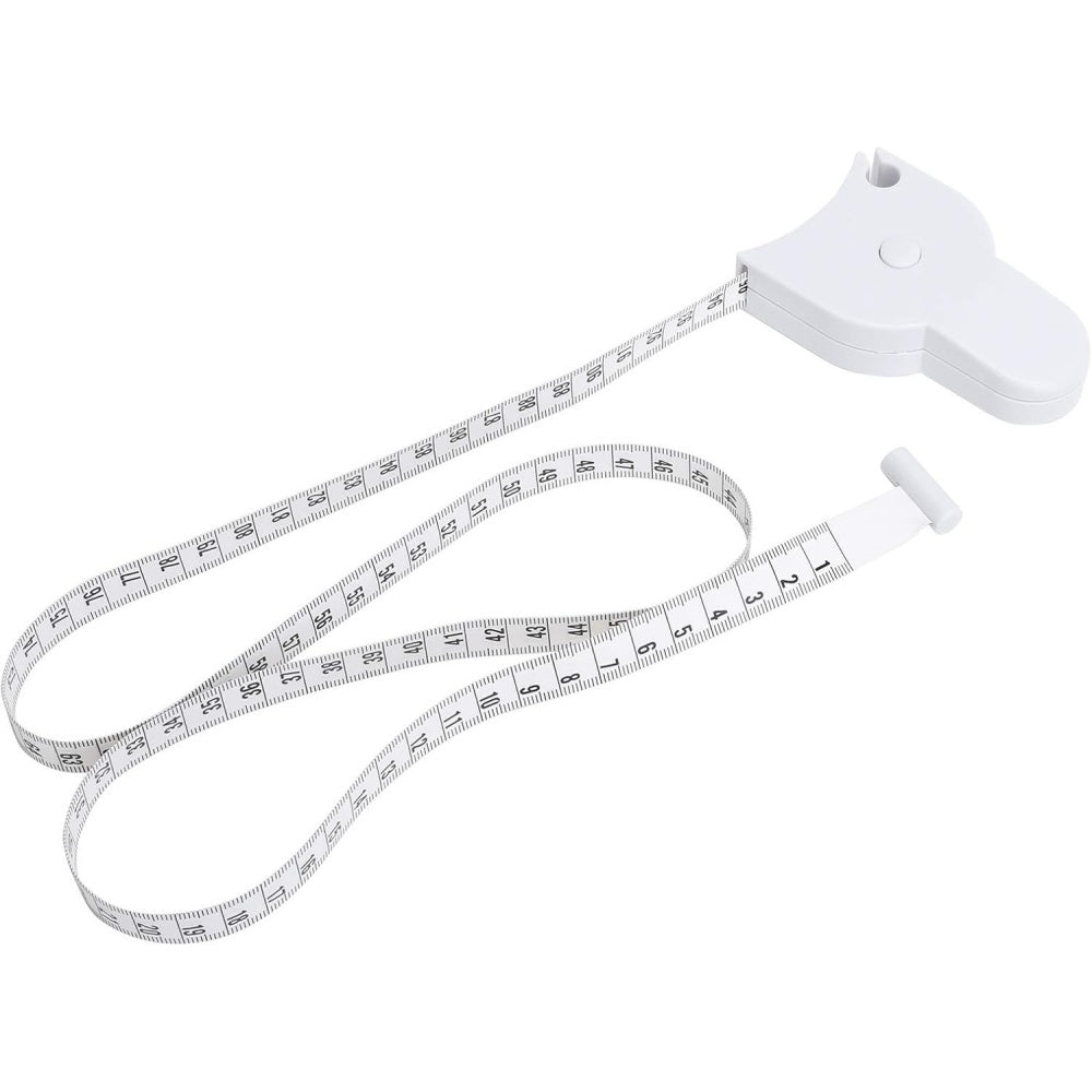 1PC Body Measure Tape, Automatic Telescopic Fat Measure For Body Measurement & Weight Loss To Track Weight Loss Muscle Gain By One Hand