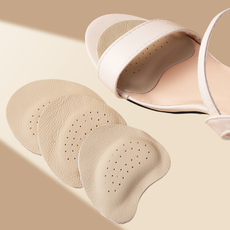 1 Pairs(2pcs) Women's Sandal Forefoot Pads - Self-Adhesive Anti-Slip Shoe Insoles For High Heels - Foot Care Stickers For Travel/Sport/Outdoor